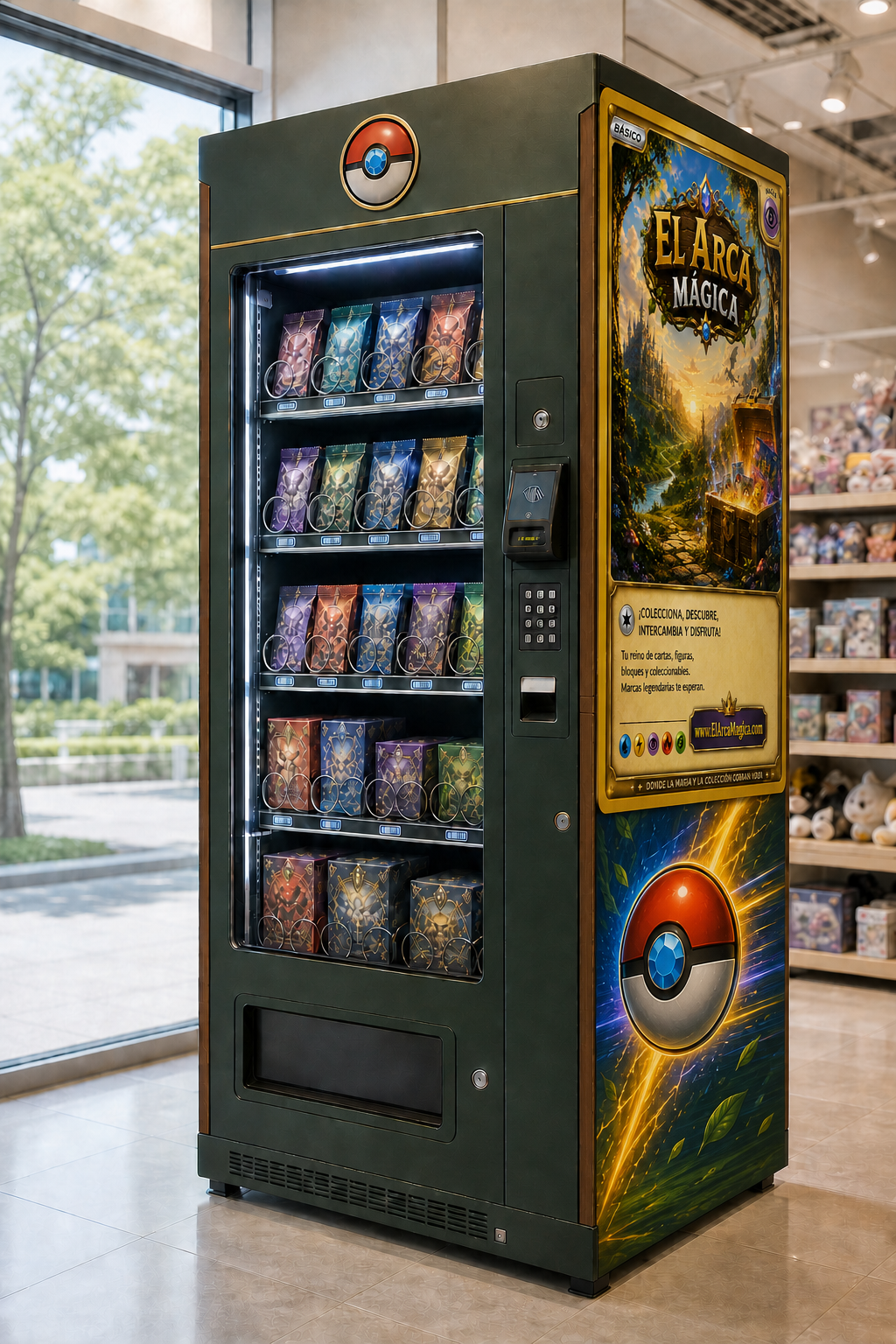 Distributeur automatique de L’Arche Magique