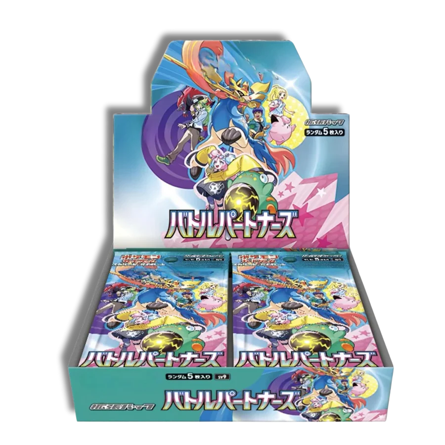 Pokémon TCG Battle Partners SV9 – Booster Box Japonesa – Con Shrink