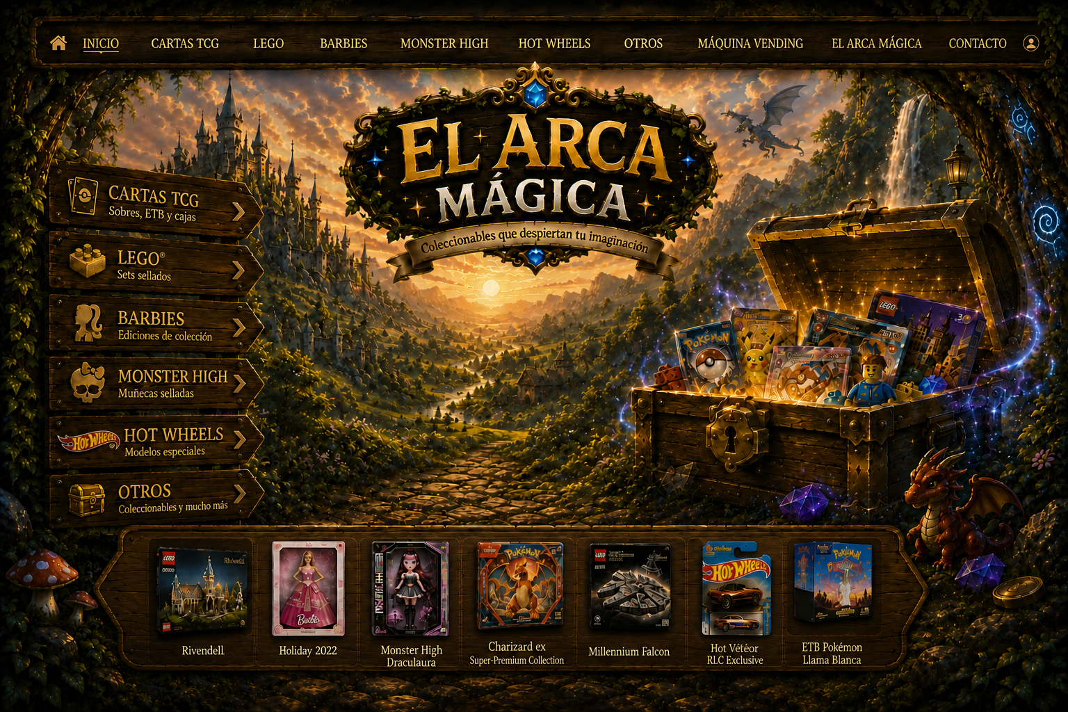 Portada de El Arca Mágica