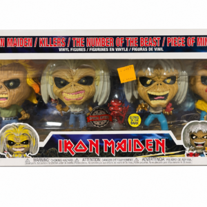 Funko Pop Rocks Iron Maiden Eddie Special Edition cuatro figuras