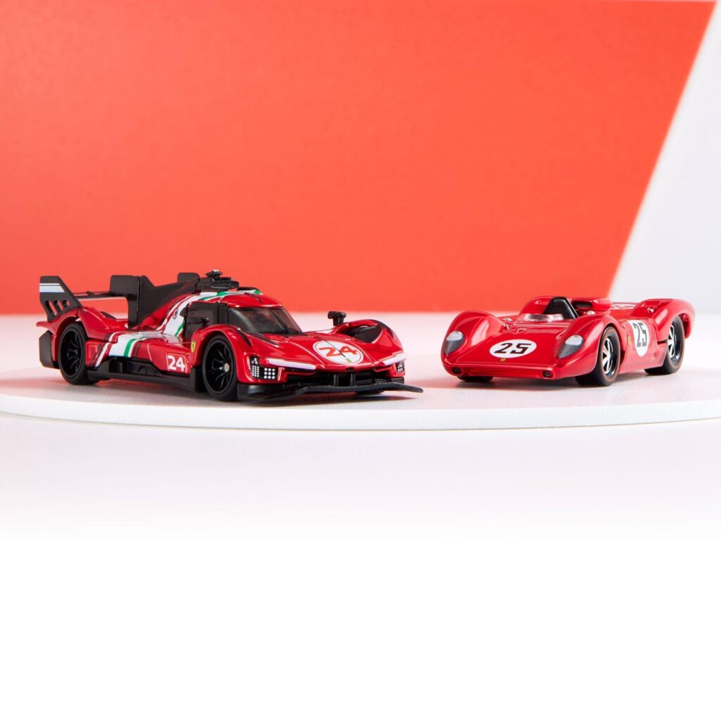 Hot Wheels x Ferrari Heritage Set con Ferrari 312 P y 499P Modificata