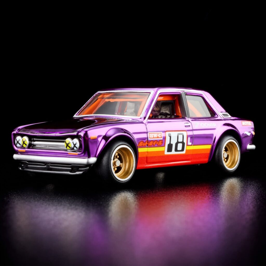 Hot Wheels RLC Exclusive 71 Datsun 510 morado