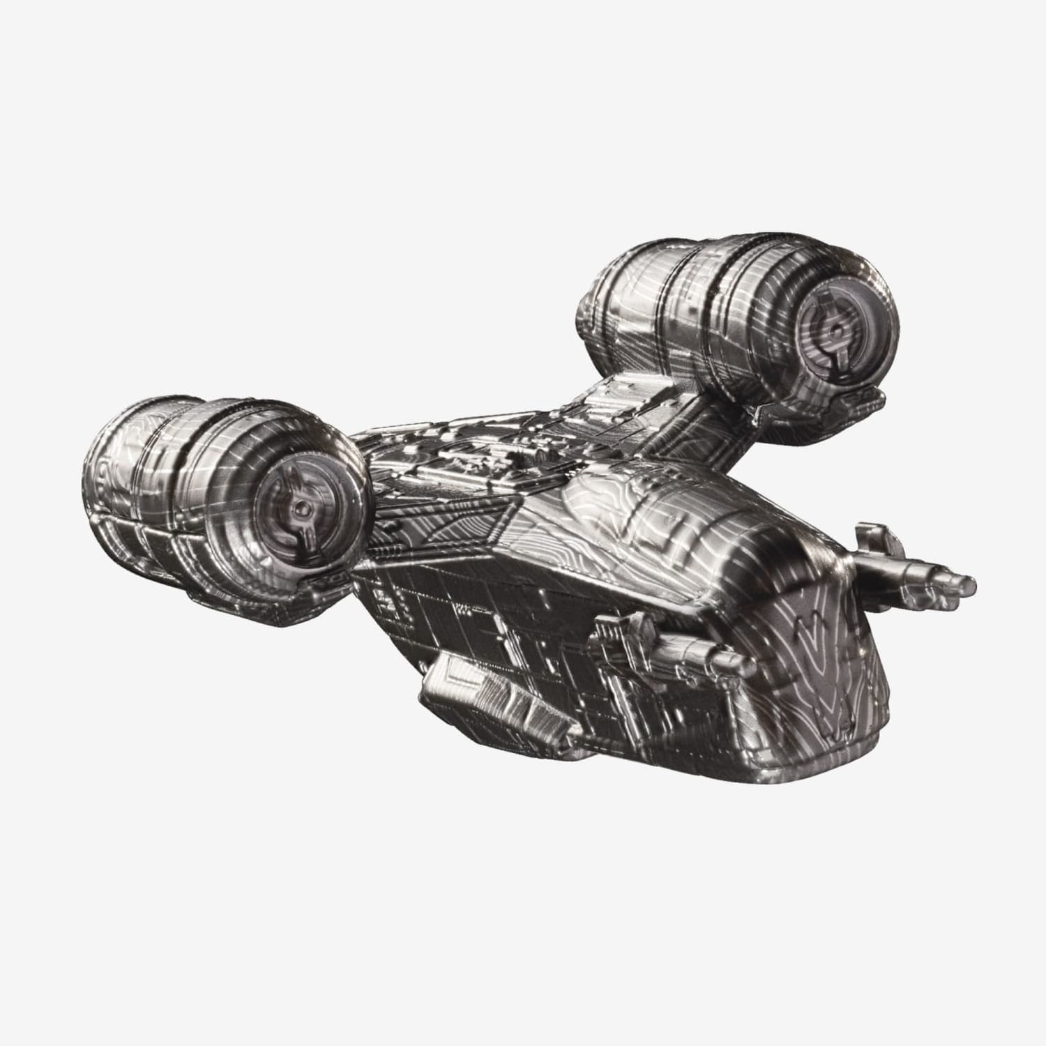 Hot Wheels Star Wars Razor Crest con estuche Camtono