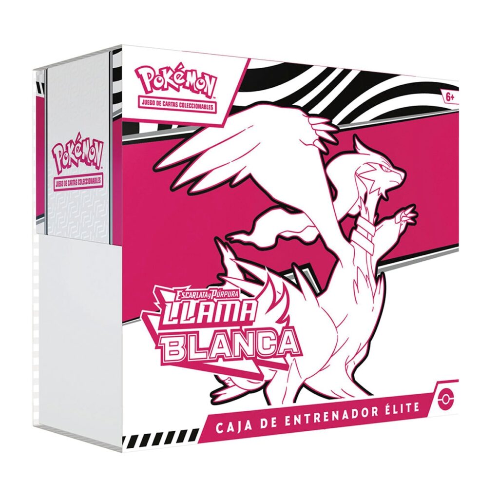 Pokémon Llama Blanca Caja de Entrenador Élite en español